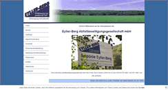 Desktop Screenshot of eyller-berg.de