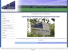 Tablet Screenshot of eyller-berg.de
